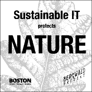 Nachhaltigkeit Boston Sustainable IT protects nature