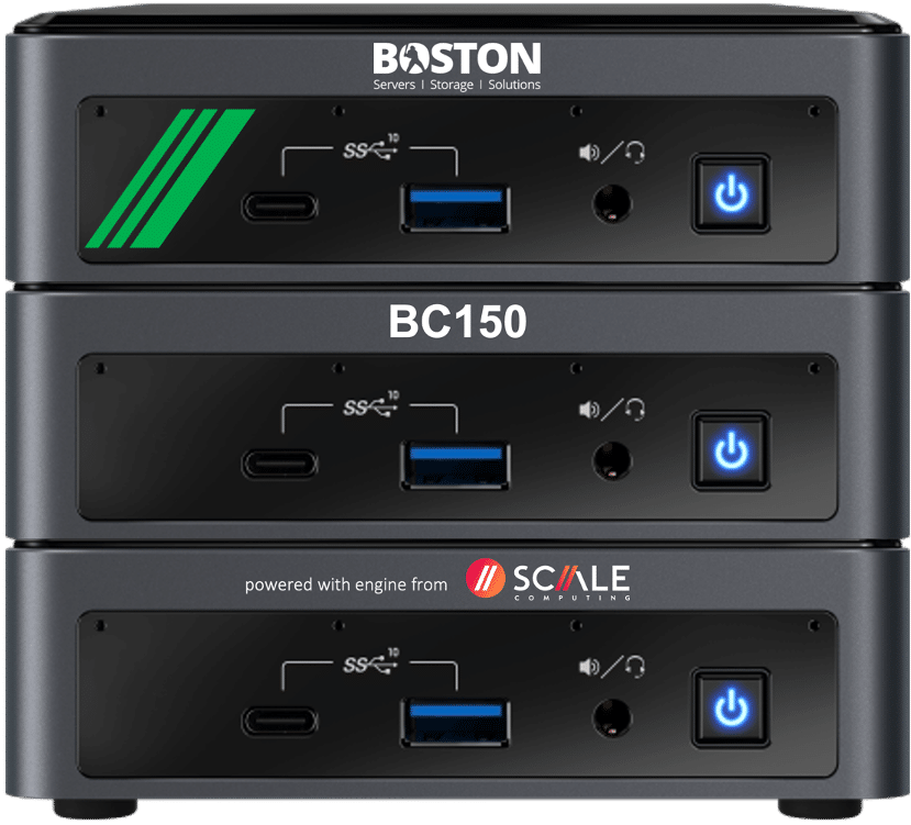 Boston Scale Computing B.I.C. HCI Lösung Cluster