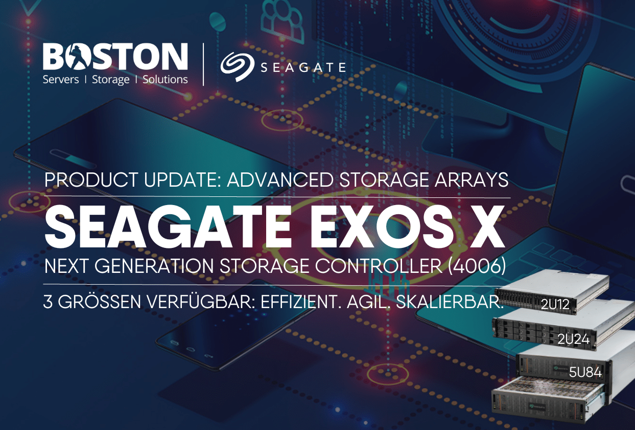 Boston Seagate Exos X Advanced Storage Array