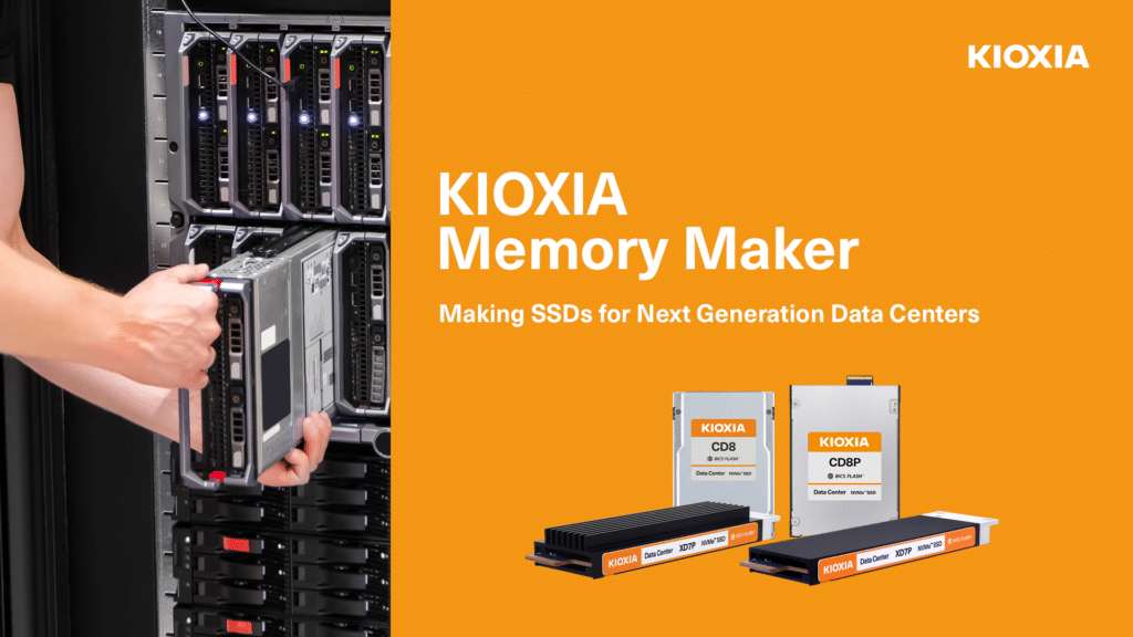 Kioxia SSD Rechenzentrum Datacenter
