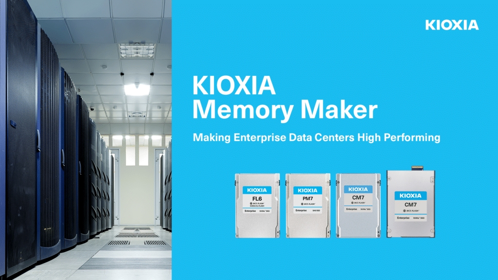 Kioxia Making Enterprise Data Centers High Performing Application